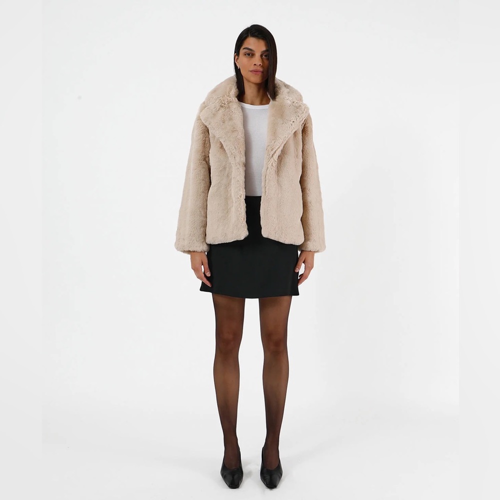Apparis The Milly Coat in Latte Size XS NWT